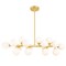 Cwi Lighting Arya 16 Light Chandelier With Satin Gold Finish 1020P36-16-602 - alternate 3